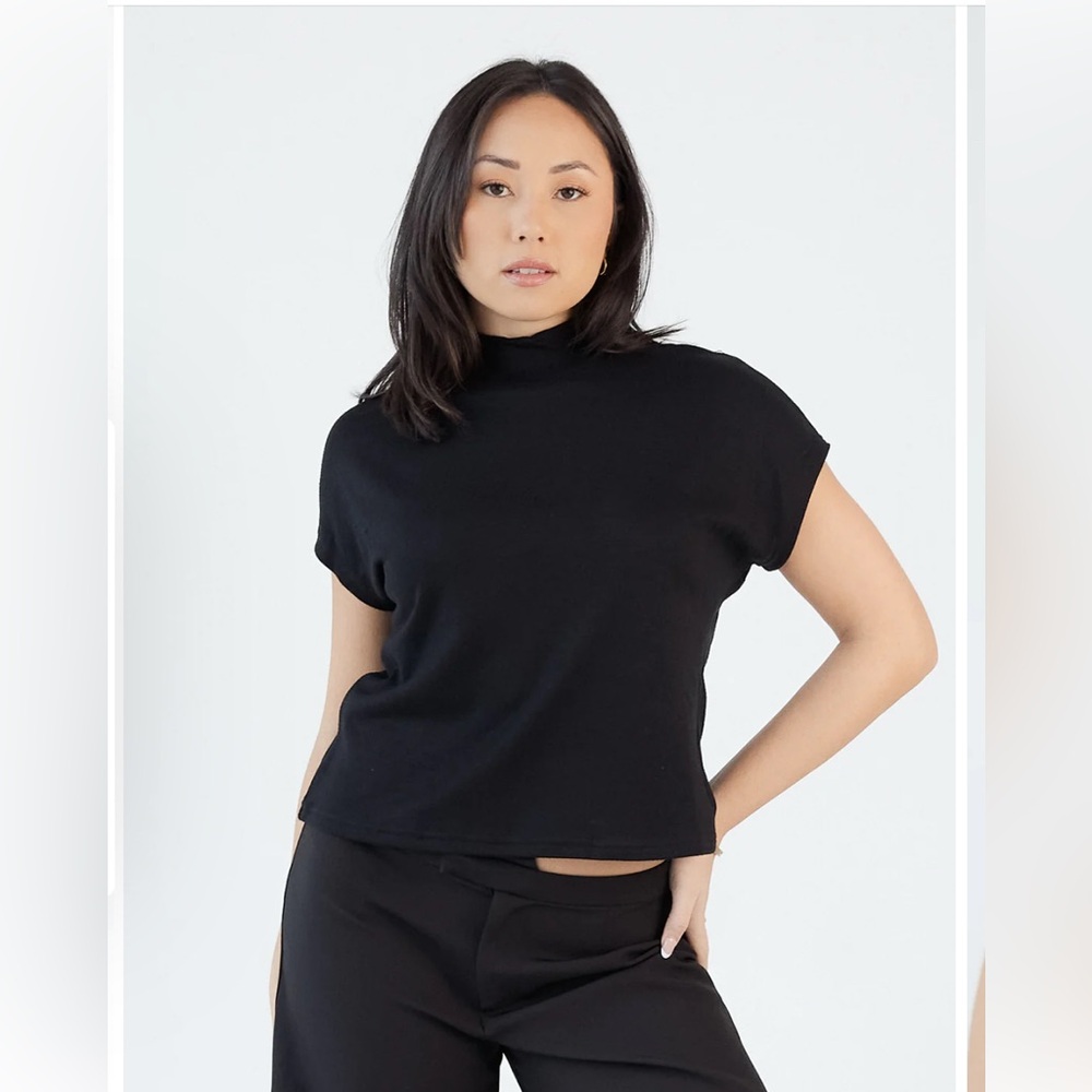Klassy Network Boxy Mock Neck